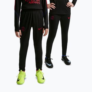 Штани футбольні дитячі Nike Paris Saint-Germain Strike Dri-Fit black/global red/global red