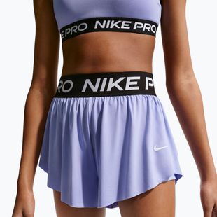 Шорти дитячі Nike Pro Dri-Fit 2in1 light thistle/black/white