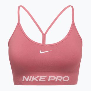 Бюстгальтер для тренувань Nike Pro Seamless Light Support peony/white