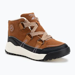 Кросівки жіночі SKECHERS Yana Collins Landing wheat/black