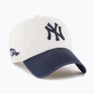Кепка 47 Brand MLB New York Yankees Grand Stand CLEAN UP bone