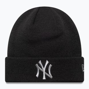 Шапка зимова New Era Metallic New York Yankees black