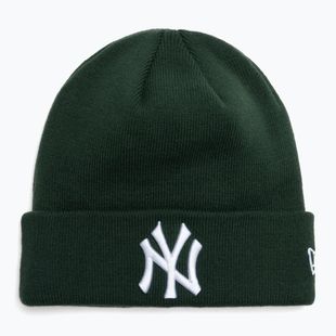 Шапка зимова New Era League Essential New York Yankees dark green/white