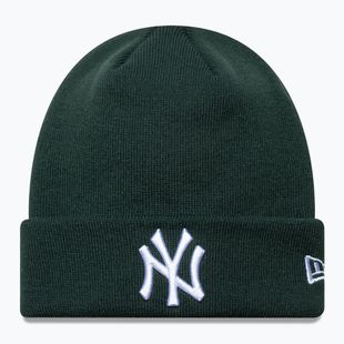 Шапка зимова New Era League Essential New York Yankees dark green/white