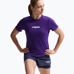 Футболка для бігу жіноча Nike Swift London Dri-Fit court purple