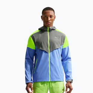 Куртка для бігу чоловіча Nike Impossibly Light Windrunner royal pulse/smoke grey/volt ice