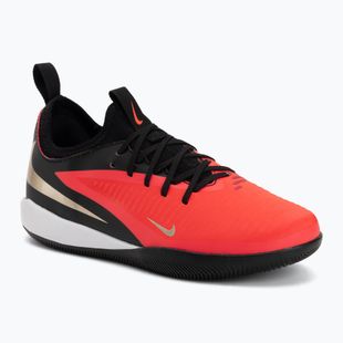 Футбольне взуття дитяче Nike Jr. Phantom 6 Low Academy Bright Crimson/Bright Crimson/Black