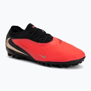 Кросівки футбольні чоловічі Nike Phantom 6 Low Pro bright crimson/black/blur