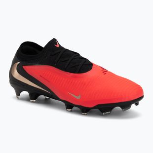 Кросівки футбольні чоловічі Nike Phantom 6 Low Pro bright crimson/black/blur