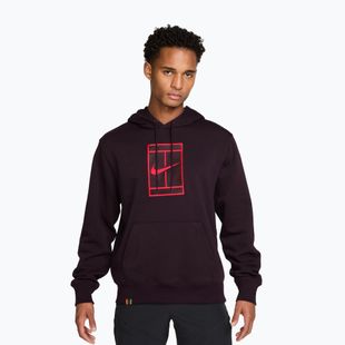 Кофта чоловіча Nike Court burgundy ash/bright crimson