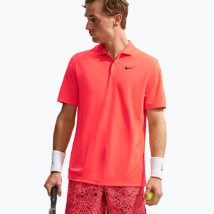 Футболка тенісна чоловіча Nike Court Dri-FIT Bright Crimson/Black