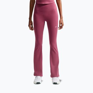 Легінси для тренувань жіночі Nike One pink smoke/white