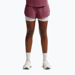 Шорти для бігу жіночі Nike Flow pink smoke