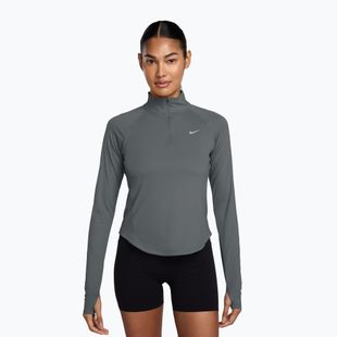 Кофта для бігу жіноча Nike Tempo Dri-Fit 1/4 Zip cool grey