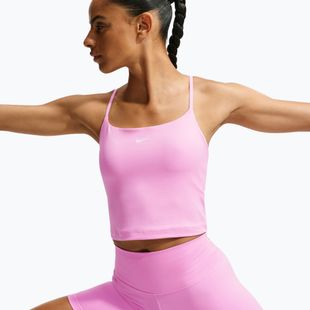 Футболка для тренувань жіноча Nike One pink rise