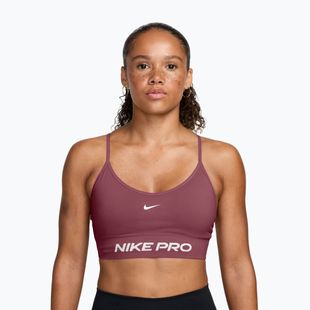 Бюстгальтер для тренувань Nike Pro Seamless pink smoke/white