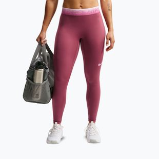 Легінси жіночі Nike Pro pink smoke/pink rise