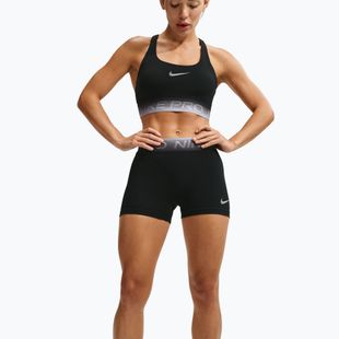 Шорти для тренувань жіночі Nike Pro black/ghost