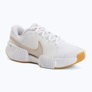 Кросівки тенісні жіночі Nike GP Challenge Pro white/summit white/linen/light orewood brown
