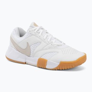 Кросівки тенісні чоловічі Nike Court Lite 4 White/Summit White/Linen/Light Orewood Brown