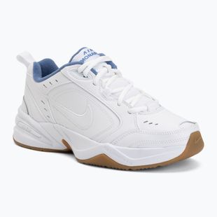 Кросівки для тренувань чоловічі Nike Air Monarch IV white/indigo storm/gum light brown/white