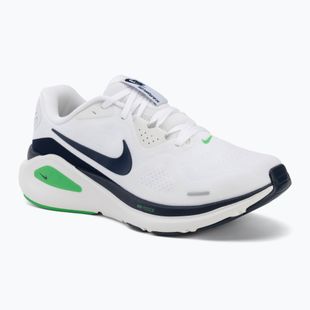Кросівки для бігу чоловічі Nike Structure 26 white/green spark/midnight navy