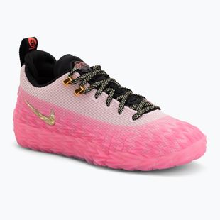 Кросівки для баскетболу чоловічі Nike S.T. Charge pink foam/pink spell/soft yellow