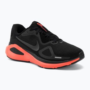 Кросівки для бігу чоловічі Nike Structure 26 black/bright crimson/metallic dark grey