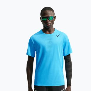 Футболка для бігу чоловіча Nike AeroSwift light current blue/black