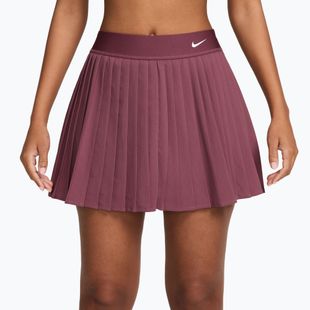 Spódnica tenisowa Nike Victory Dri-Fit High-Waisted Pleated pink smoke/white