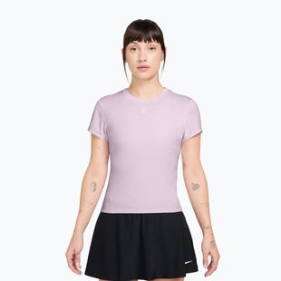 Футболка для тенісу жіноча Nike Court Dri-Fit Advantage bleached lilac/white