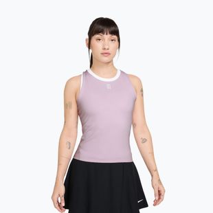 Футболка жіноча Nike Court Dri-Fit Advantage bleached lilac/white