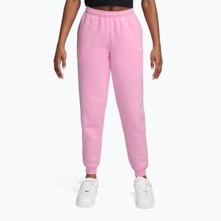 Штани дитячі Nike Sportswear Studio pink rise/white