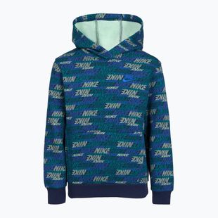 Кофта дитяча Nike Sportswear Club Fleece bright spruce/midnight navy/game royal