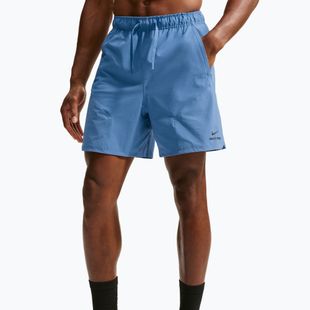 Шорти для тренувань чоловічі Nike Pro Training indigo storm/indigo storm/black