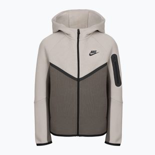 Кофта дитяча Nike Sportswear Tech Fleece moon particle/cave stone/black/black
