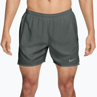 Шорти чоловічі Nike Miler Dri-Fit Brief Lined 5" camo green/mineral slate