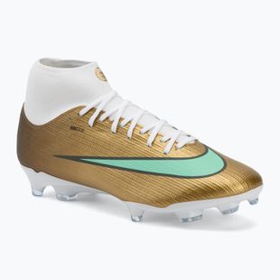 Кросівки футбольні чоловічі Nike Mercurial Superfly 11 Academy "Kylian Mbappé" metallic gold/green glow