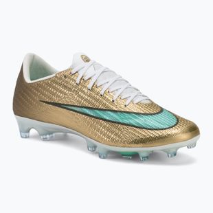 Кросівки футбольні чоловічі Nike Mercurial Superfly 11 Elite "Kylian Mbappé" metallic gold/green glow