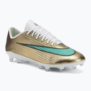 Кросівки футбольні чоловічі Nike Mercurial Superfly 11 Pro "Kylian Mbappé" metallic gold/green glow