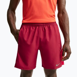 Шорти для бігу чоловічі Nike Miler tough red/sport red