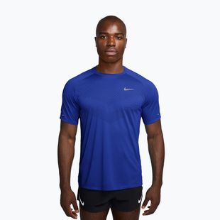 Футболка для бігу чоловіча Nike Stride hyper royal