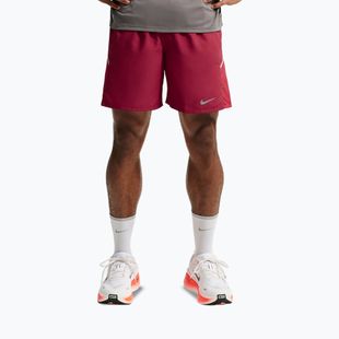 Шорти для бігу чоловічі Nike Miler tough red/sport red