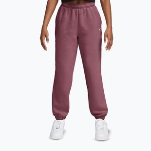 Штани дитячі Nike Sportswear Studio Fleece pink smoke/white