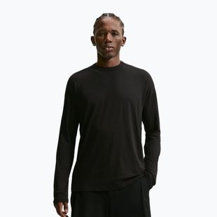 Лонгслів чоловічий Nike 24.7 ImpossiblySoft Light black/black/dark smoke grey