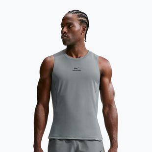 Футболка для тренувань чоловіча Nike Pro smoke grey/black