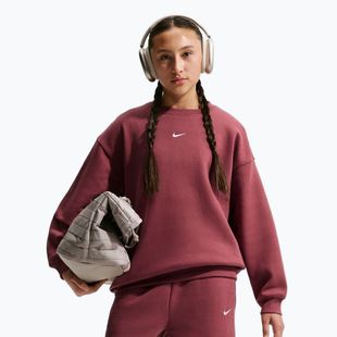 Кофта дитяча Nike Sportswear Studio pink smoke/white