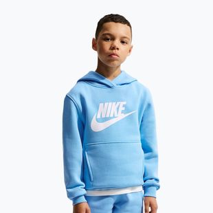 Кофта дитяча Nike Sportswear Club Fleece football blue/white