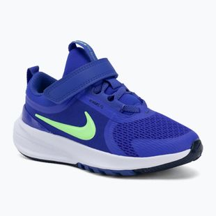 Взуття дитяче Nike Star Runner 5 racer blue/midnight navy/illusion green