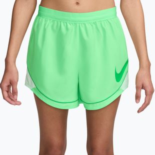 Шорти для бігу жіночі Nike Tempo Dri-Fit Unlined illusion green/barely green/green spark